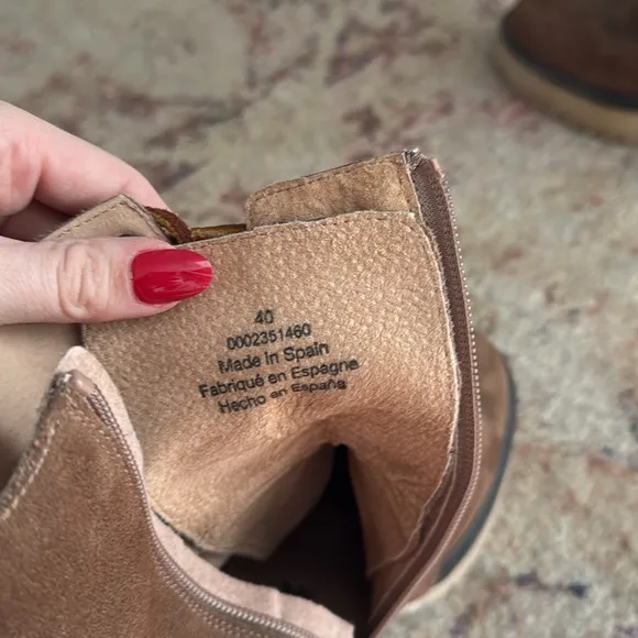 Free people chunky boots size 40