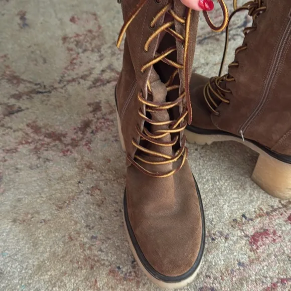 Free people chunky boots size 40