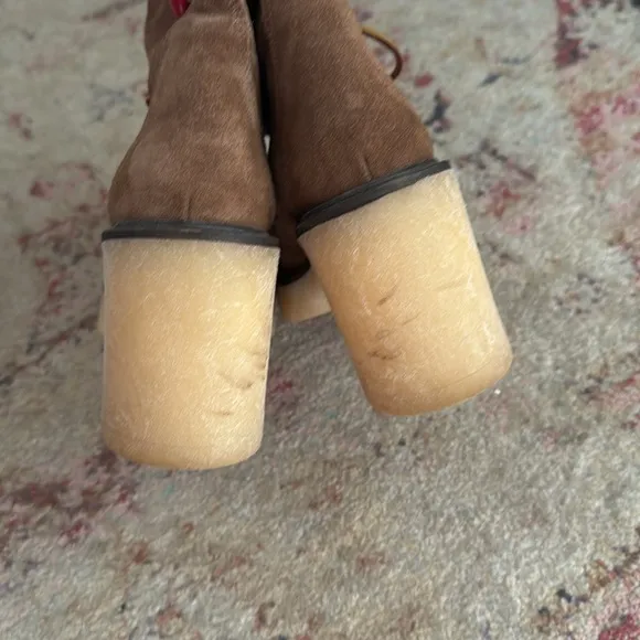 Free people chunky boots size 40