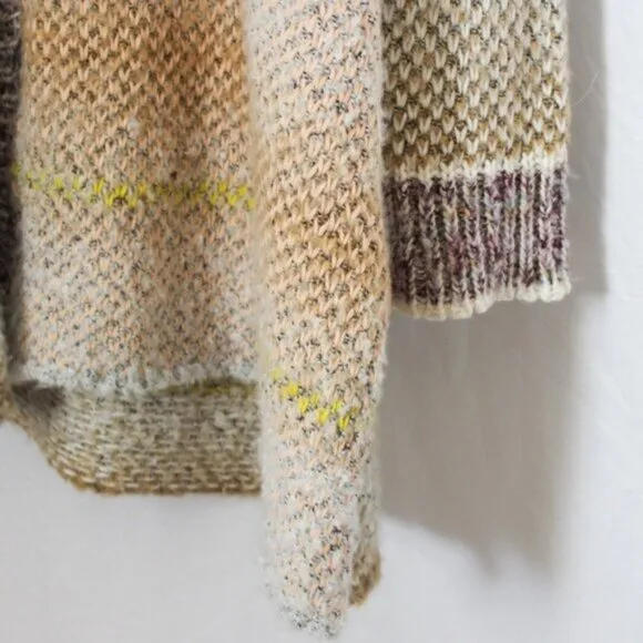 Free People Daydreamer Cardigan Oversized Sweater Neutral Large