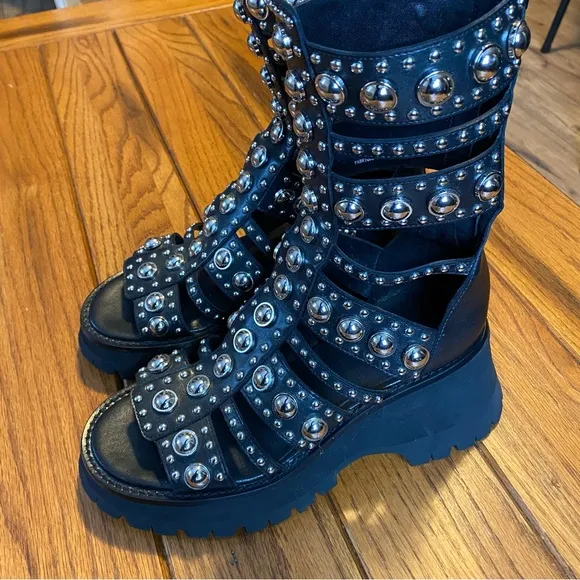 Free People Gladiator Studded Siren Sandals