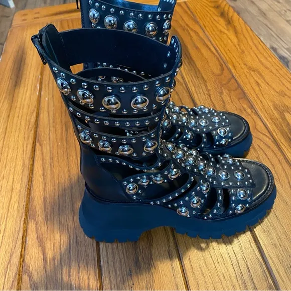 Free People Gladiator Studded Siren Sandals