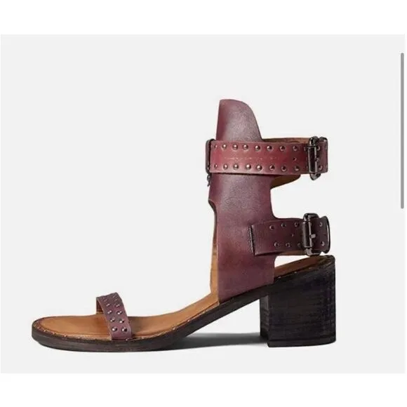 Free People Happiness Heeled Sandals Size 37.5