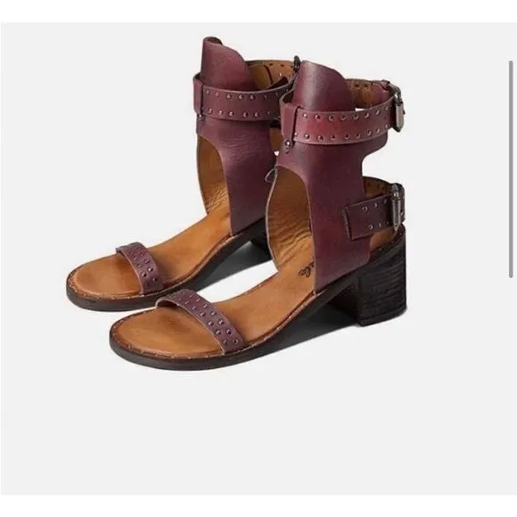 Free People Happiness Heeled Sandals Size 37.5