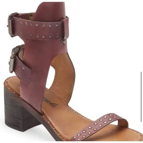 Free People Happiness Heeled Sandals Size 37.5