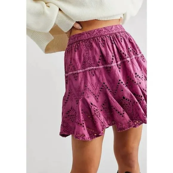 Free People Serenity Mini Skort