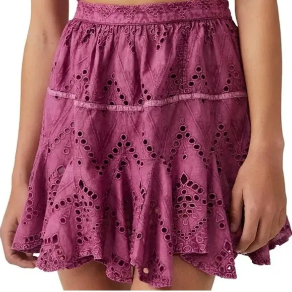 Free People Serenity Mini Skort