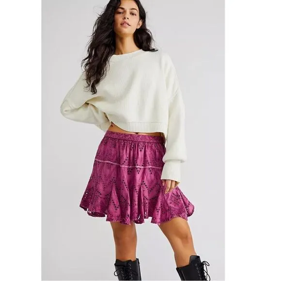Free People Serenity Mini Skort Size S
