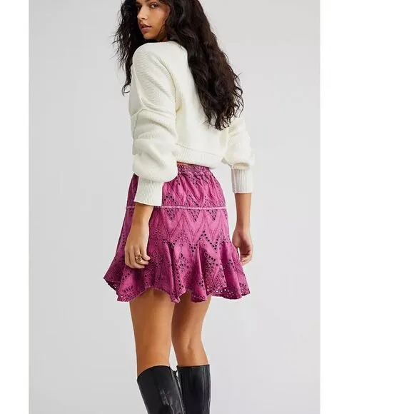 Free People Serenity Mini Skort Size S
