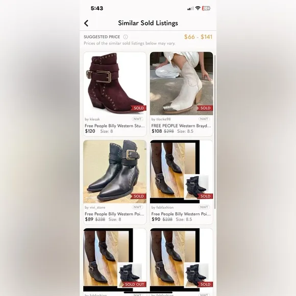 Free People western pointed toe wine colored Billy boots