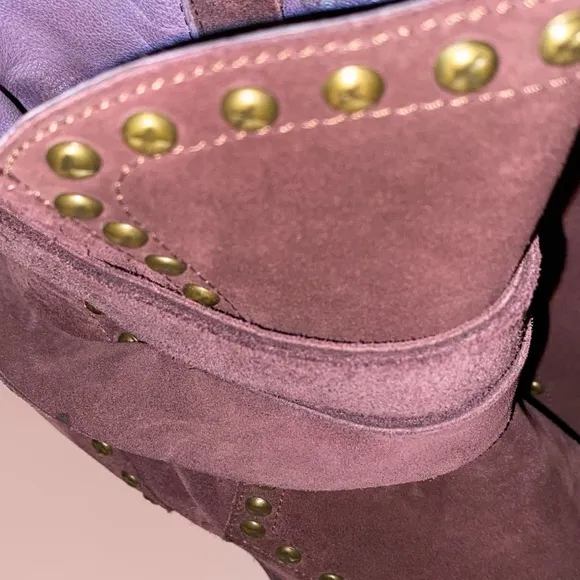 Free People western pointed toe wine colored Billy boots