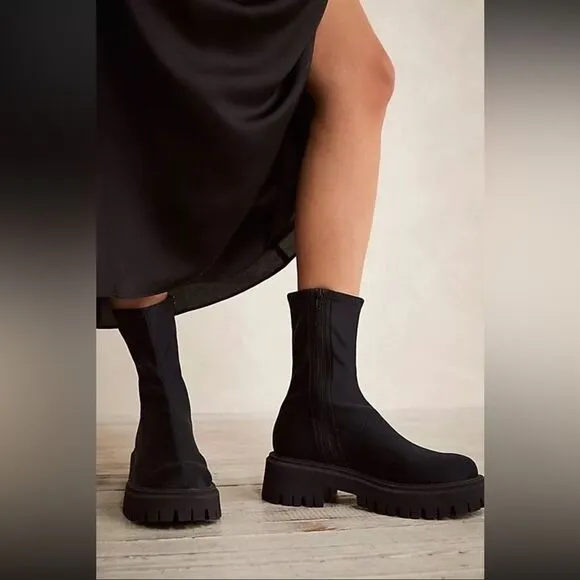 Free People Alaina Stretch Boots NEW