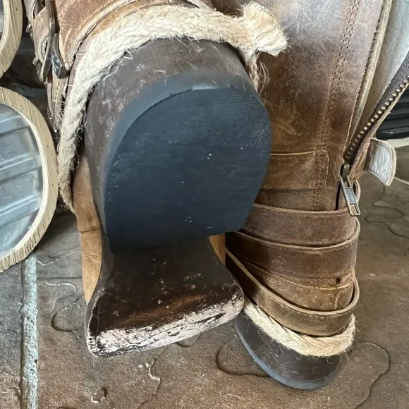 Freebird by Steven Brown Heeled Boots with Chunky Heel