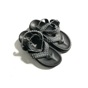 Free People FP Collection Izzy Studded Footbed Sandals $148 Sz 37