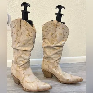 Frida Cuadra Pointed Toe Western Boots