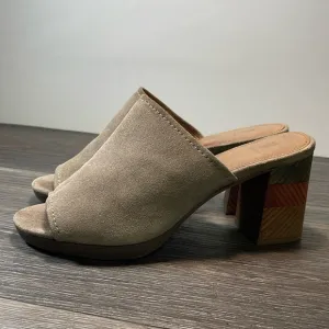 Frye suede leather sandals woman’s size 9.5