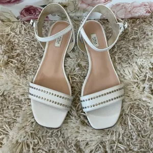 Furla Ankle Strap Studded Sandals