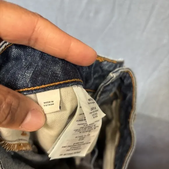 G Star Raw Deconstructed Slim Straight Jeans Mens 30x30 Streetwear Hype Grunge