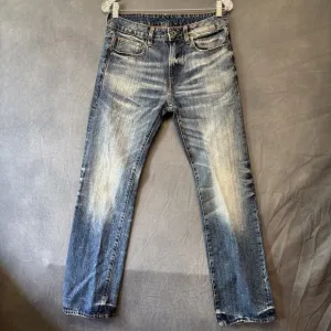 G Star Raw Deconstructed Slim Straight Jeans Mens 30x30 Streetwear Hype Grunge