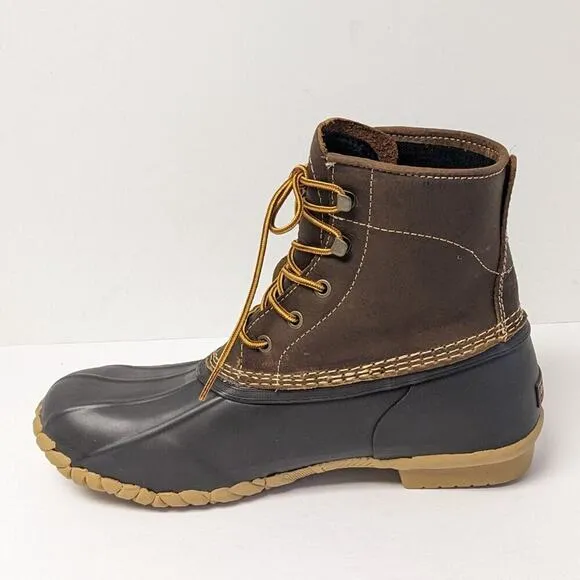 Georgia Boot Marshland Waterproof Duck Boots, Brown, Men's 9 M