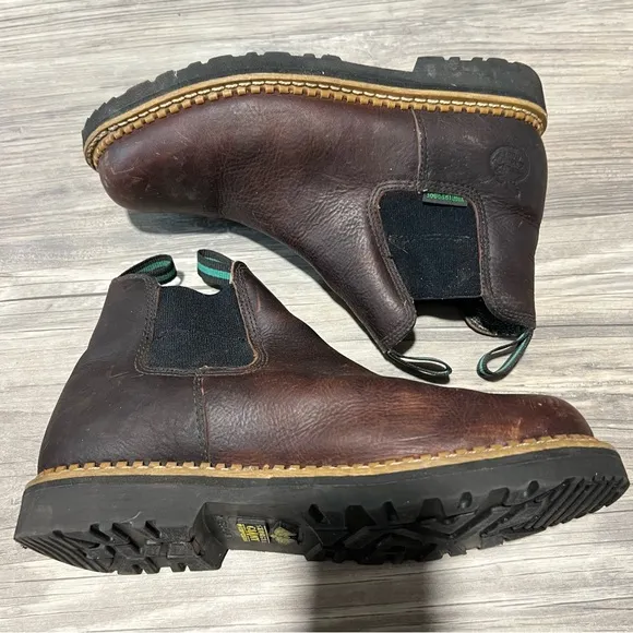 Georgia Boot Men's Round Toe Waterproof Romeo Work Boots