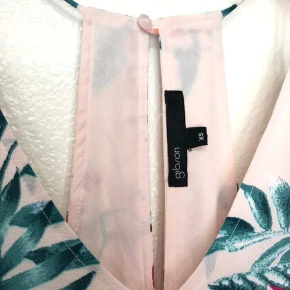 Gibson Pink Floral Maxi Dress