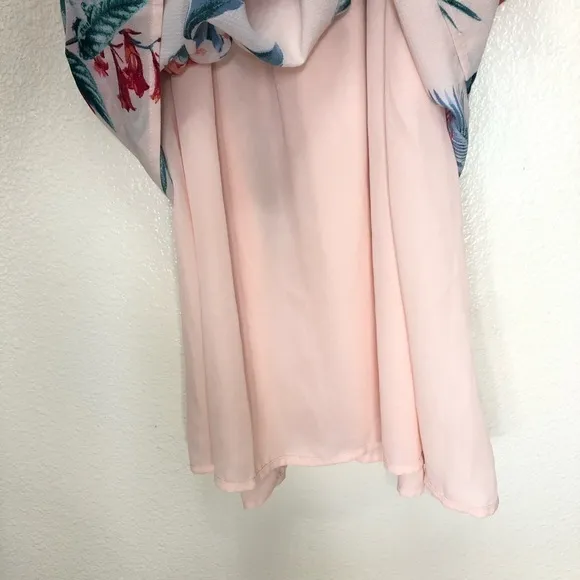 Gibson Pink Floral Maxi Dress