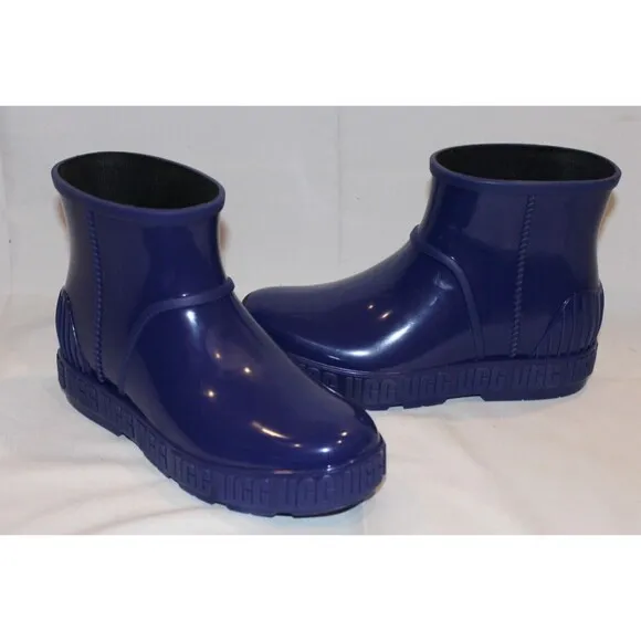 Girl's Boots UGG Kids Drizlita Glitter Youth Sz 3 NVLB BLUE NEW