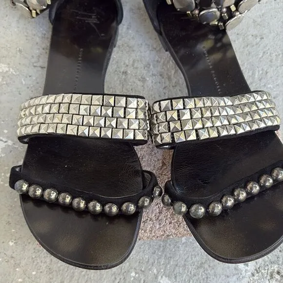 Giuseppe Zanotti studded sandals