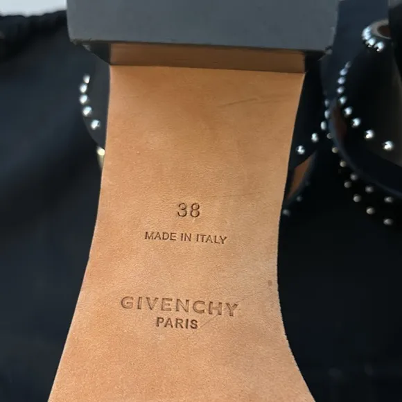 Givenchy Elegant Stud Leather Sandals