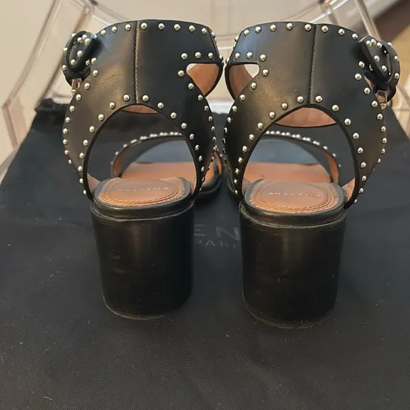 Givenchy Elegant Stud Leather Sandals