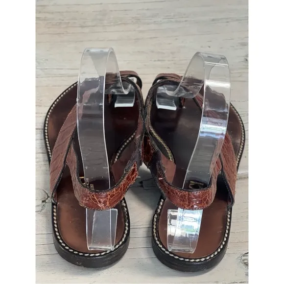 Gucci Women's Brown Leather Sandals