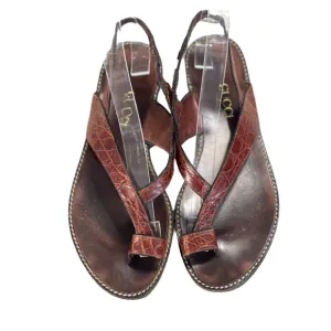 Gucci Women's Brown Leather Sandals