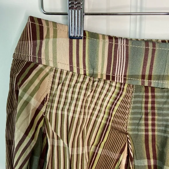 GUNEX Circle Skirt, cotton plaid, size 6