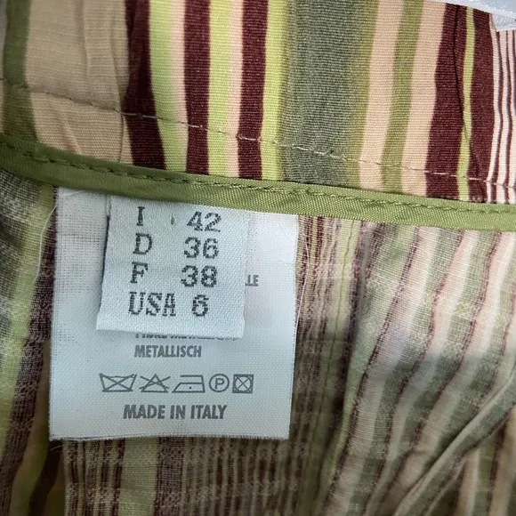 GUNEX Circle Skirt, cotton plaid, size 6