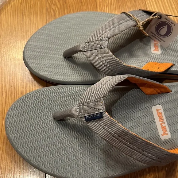 Hari Mari Dunes Men's Premium Waterproof Rubber Sandals with Comfortable Memory