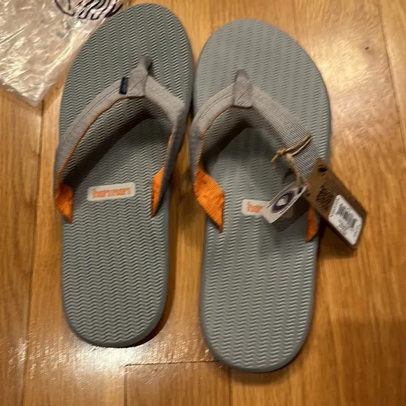 Hari Mari Dunes Men's Premium Waterproof Rubber Sandals with Comfortable Memory