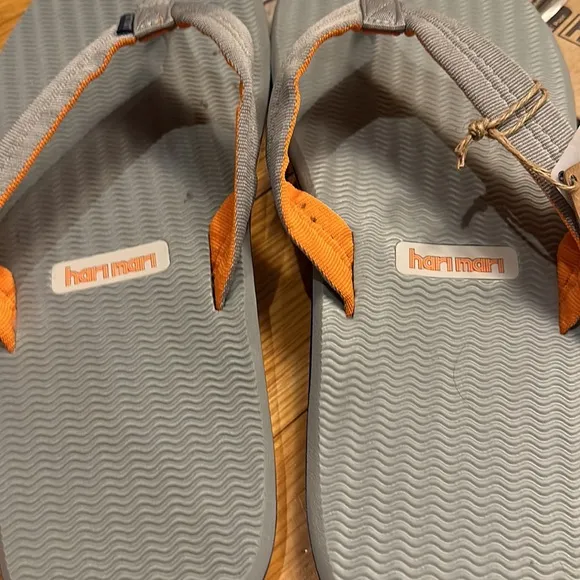 Hari Mari Dunes Men's Premium Waterproof Rubber Sandals with Comfortable Memory