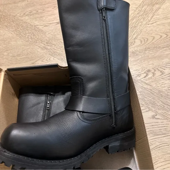 Harley Davidson Milwaukee leather Men's motorcycle boots