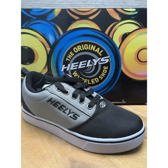 Heelys Pro 20 Shoes HE100761 Black Gray Kids Size 4
