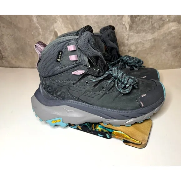 Hiking Boots HOKA One One Kaha 2 Women Mid GTX GoreTex Waterproof Camp US Sz 7.5