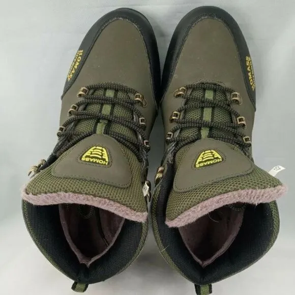 Homass Outdoor Mens‎ Waterproof Hiking Boots Size 45  Comfortable Great Preowned