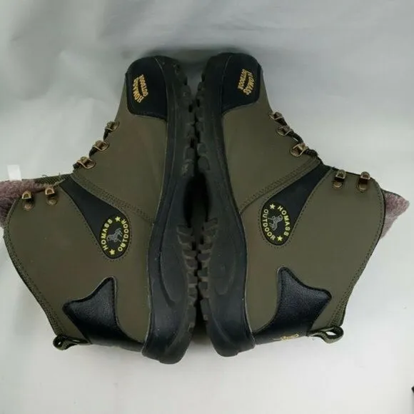 Homass Outdoor Mens‎ Waterproof Hiking Boots Size 45  Comfortable Great Preowned