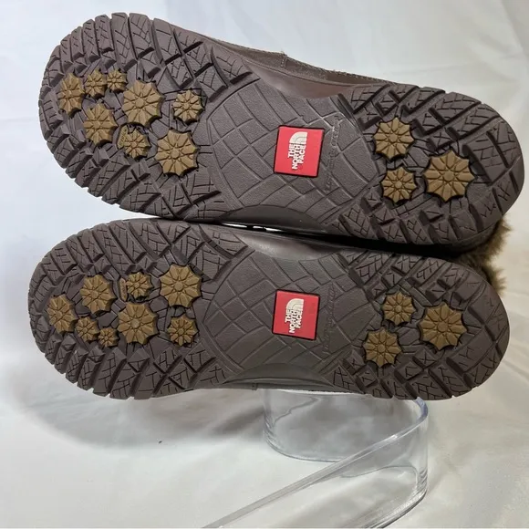 🎉HP🎉 The North Face Nuptse Purna Waterproof Faux Fur Trim Winter Boots 7 EUC