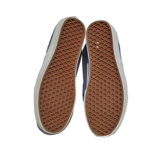 HP Vans Deboss OTW Drs Blue Suede Skate Low Sneaker‎ Skate Shoe Men's Size 9