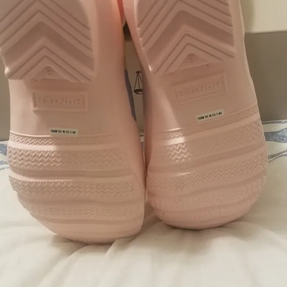 Hunter Girls Glacial Pink Camo Print Original Rain Boots &quot;NEW&quot; W/Box!