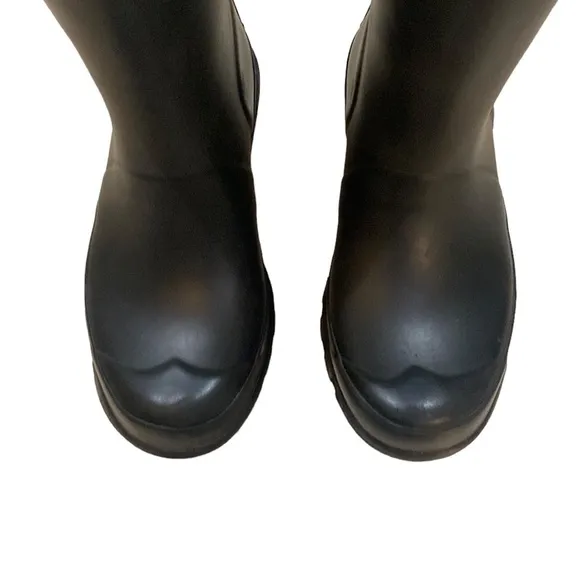 Hunter Kids Classic Tall Black Rain Boots US Size 32 rubber waterproof rain boot