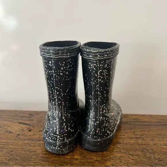 Hunter Kids' Original First Classic Glitter Rain Boot