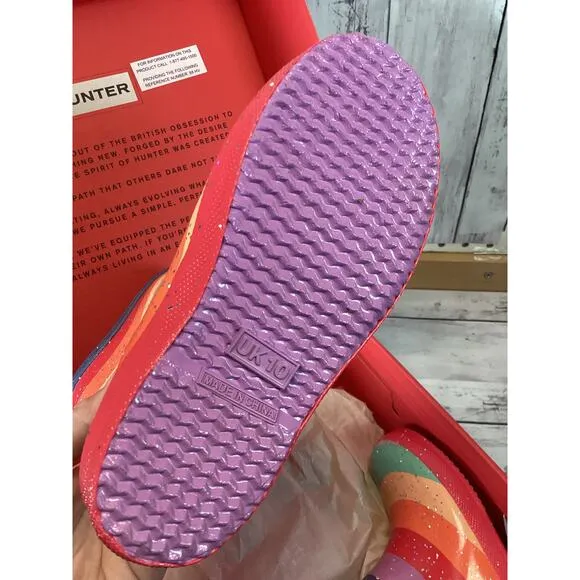Hunter Kids Original First Classic Multicolored Rain Boots
