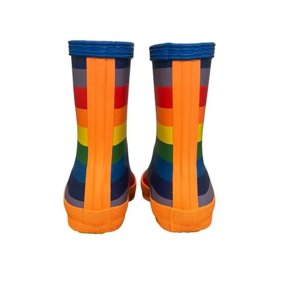 Hunter Kids Original First Classic Rainbow Wellington Boots - Toddler Size 5